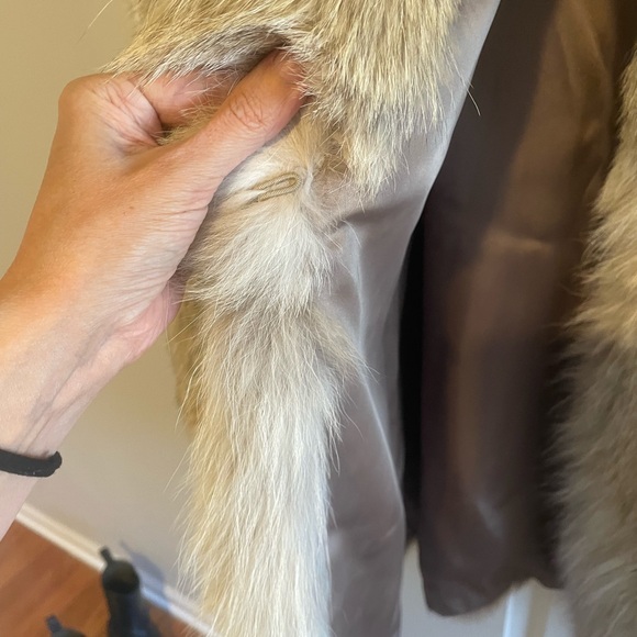 100% authentic vintage rabbit fur coat - Picture 9 of 16